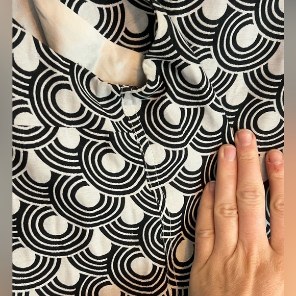 Alice + Olivia mod shift mini dress sz L - Picture 5 of 8